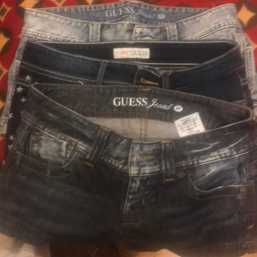 Guess denim shorts (3 pcs)